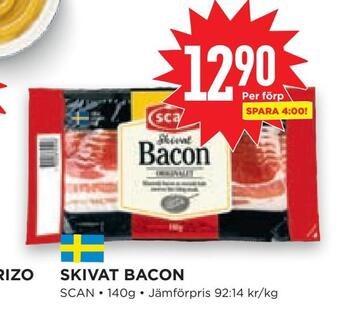 Willys Hemma Skivat bacon erbjuda