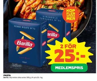 Coop Extra Pasta erbjuda