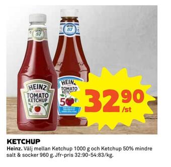 Coop Extra Ketchup erbjuda