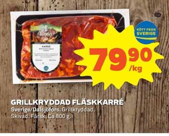 Coop Extra Grillkryddad fläskkarré erbjuda