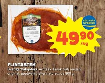 Coop Extra Flintastek erbjuda
