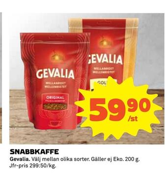 Coop Extra Snabbkaffe erbjuda