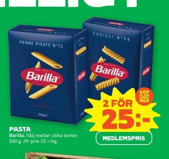 Coop Forum Pasta erbjuda