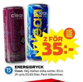 Coop Forum Energidryck erbjuda