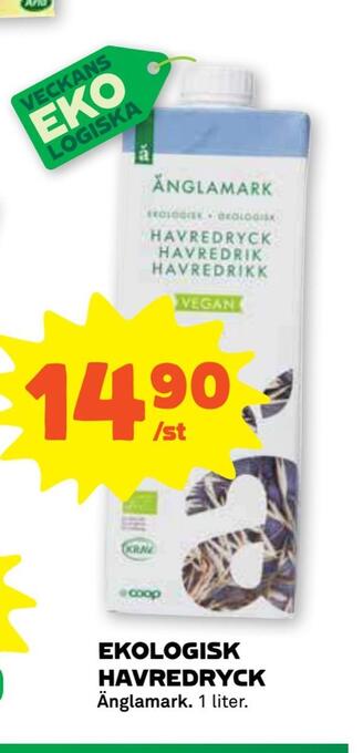 Coop Forum Ekologisk havredryck erbjuda