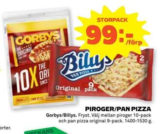 Coop Forum Piroger/pan pizza erbjuda