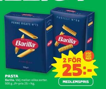 Stora Coop Pasta erbjuda