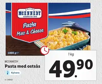 Lidl Pasta Med Ostsås erbjuda