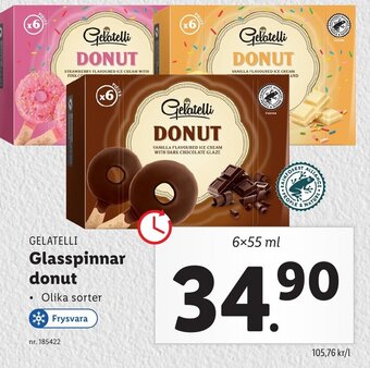 Lidl Glasspinnar Donut erbjuda