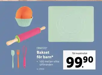 Lidl Bakset För Barn erbjuda