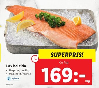 Lidl Lax Helsida erbjuda