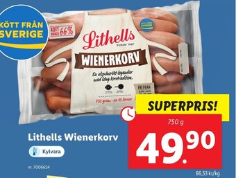 Lidl Lithells Wienerkorv erbjuda