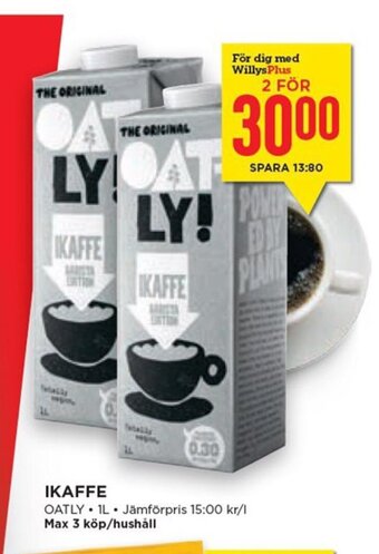 Willys Ikaffe erbjuda