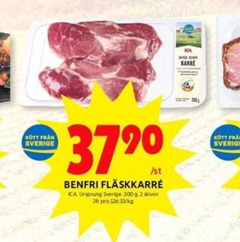 ICA Kvantum Benfri Fläskkarré erbjuda