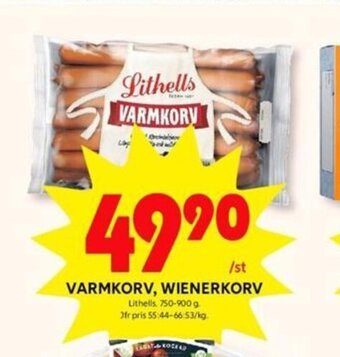 ICA Kvantum Varmkorv, Wienerkorv erbjuda