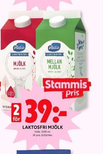 ICA Kvantum Laktosfri Mjölk erbjuda