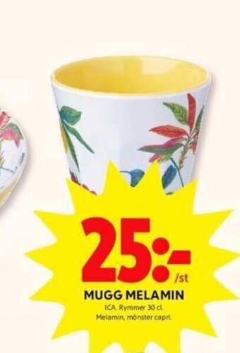 Mugg Melamin