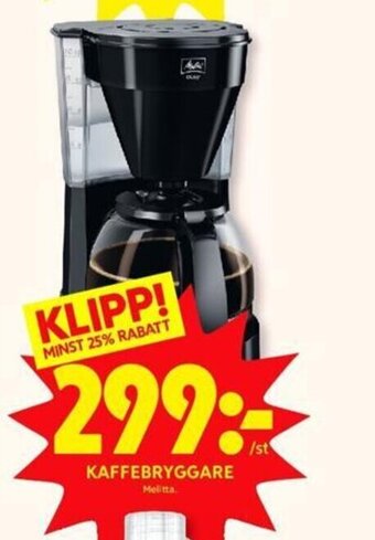 ICA Kvantum Kaffebryggare erbjuda