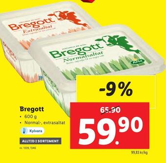 Lidl Bregott erbjuda