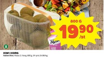 Coop Kiwi i korg erbjuda