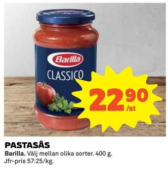 Coop Pastasås erbjuda