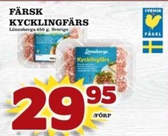 Matdax Lönneberga kycklingfärs erbjuda