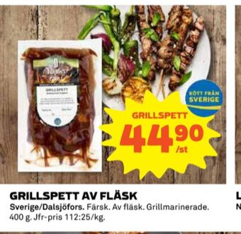 Coop Dalsjöfors grillspett erbjuda