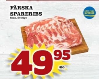 Matdax Scan spareribs erbjuda