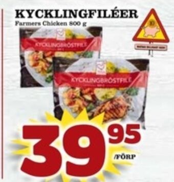 Matdax Farmers chicken kycklingbröstfilé erbjuda