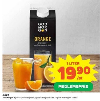 Coop God morgon juice erbjuda