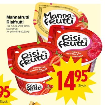 Matöppet Risifrutti mellanmål erbjuda