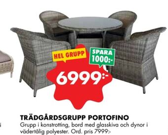 ÖoB Lättöl utemöbler erbjuda