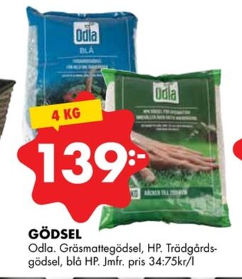 ÖoB Odla gräsmattegödsel erbjuda