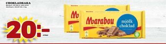 Matdax Marabou chokladkaka mjölkchoklad erbjuda