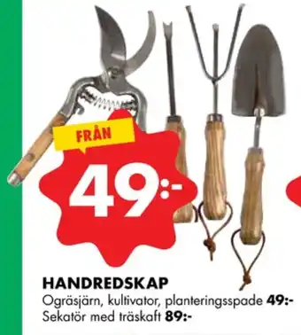 ÖoB Odla handredskap erbjuda