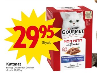 Matöppet Gourmet kattmat erbjuda