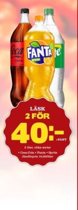 Matdax Coca cola läskedryck erbjuda