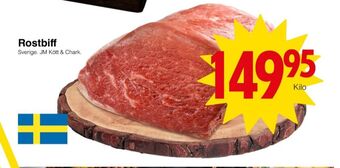 Matöppet Jm chark rostbiff erbjuda