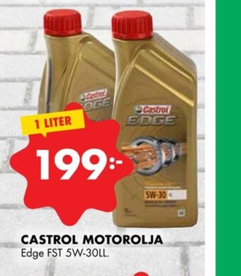 ÖoB Castrol motorolja erbjuda