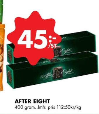 ÖoB After eight chokladask erbjuda