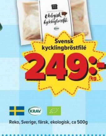 Östenssons Reko kycklingbröstfilé erbjuda