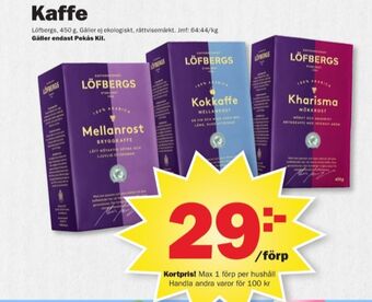 Mellanrost kaffe malet