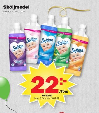 Pekås Softlan sköljmedel erbjuda