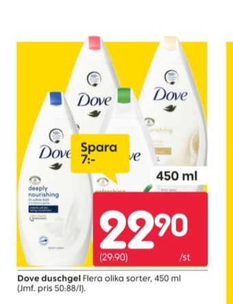 Rusta Dove duschtvål erbjuda