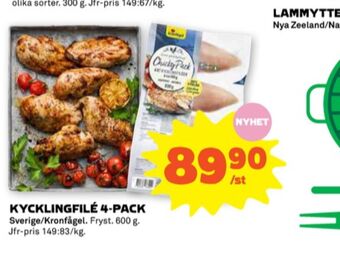 Stora Coop Kronfågel kycklingfilé erbjuda