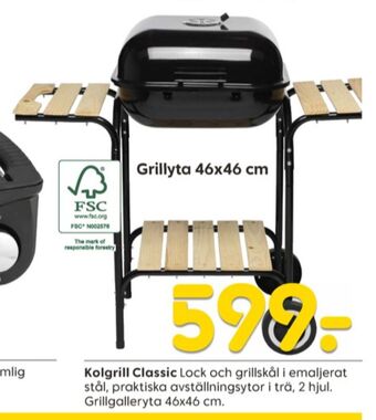 Rusta Dynor grill erbjuda