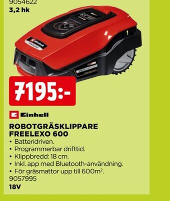 Jem&Fix Einhell robotgräsklippare erbjuda