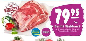 City Gross Benfri fläskkarré erbjuda