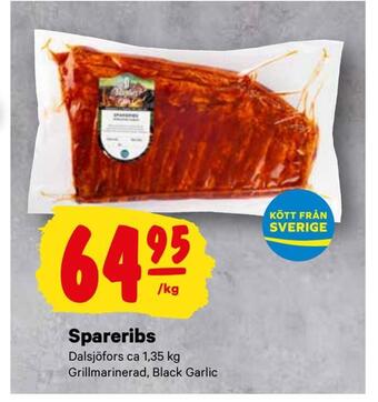 City Gross Spareribs erbjuda