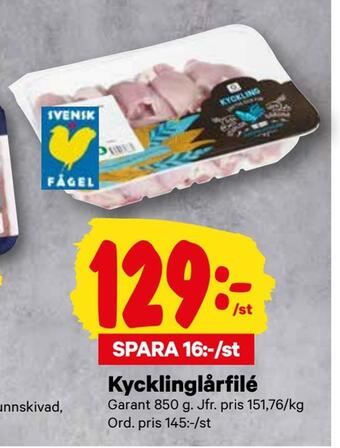 City Gross Kycklinglårfilé erbjuda